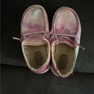 Hey Dude Pink and Purple Moccasins Casual Shoes
